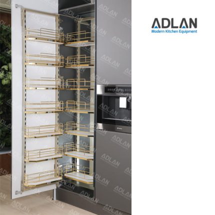 Tall Storage Unit Kitchen - Arena Golden