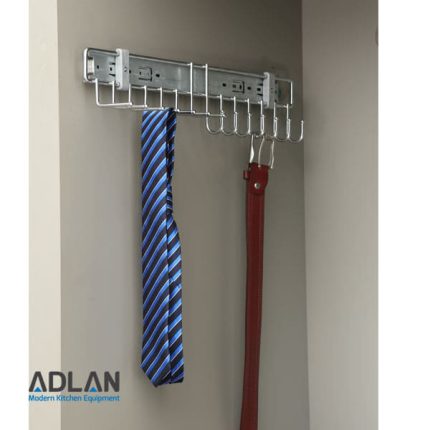 Tie and belt holder as rail - Adlan